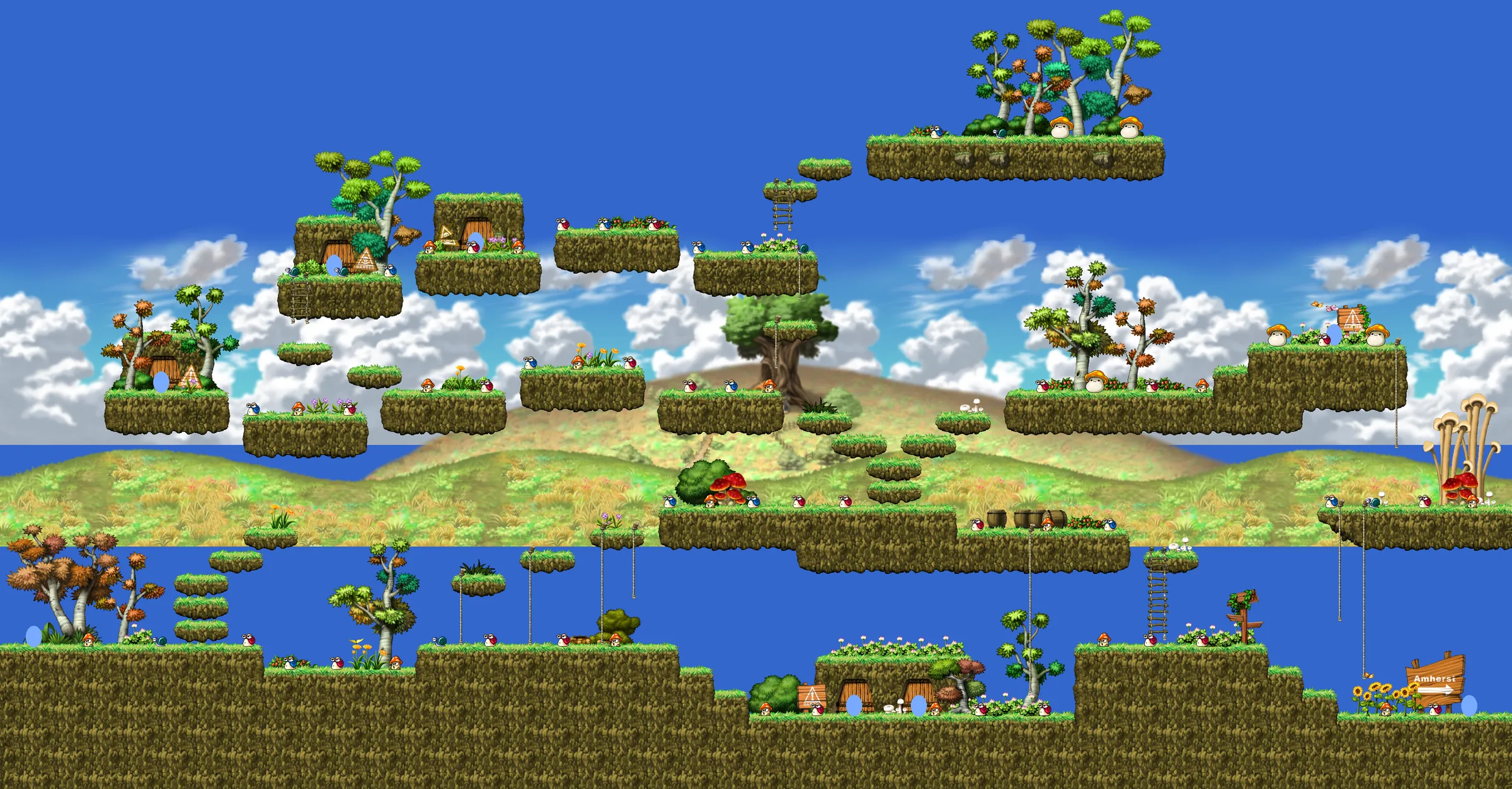 The Field West of Amherstのマップ