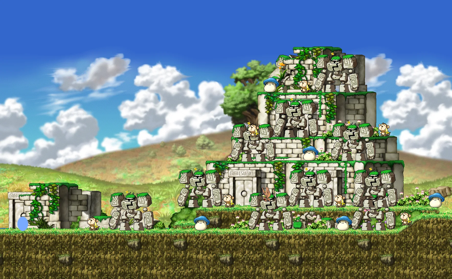 Golem's Temple IIIのマップ