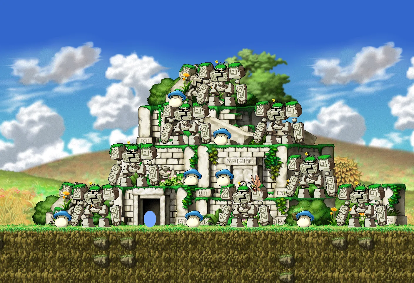 Golem's Temple IV 맵