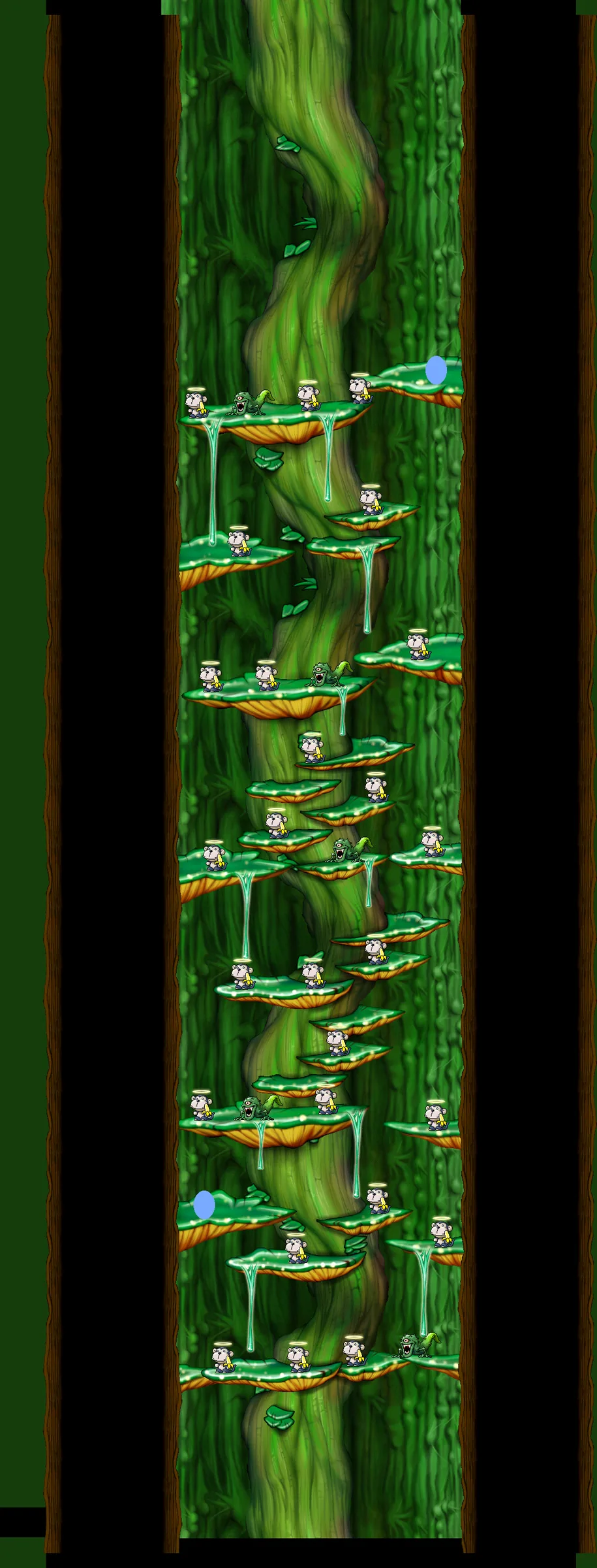 Tree Dungeon, Monkey Forest Iのマップ