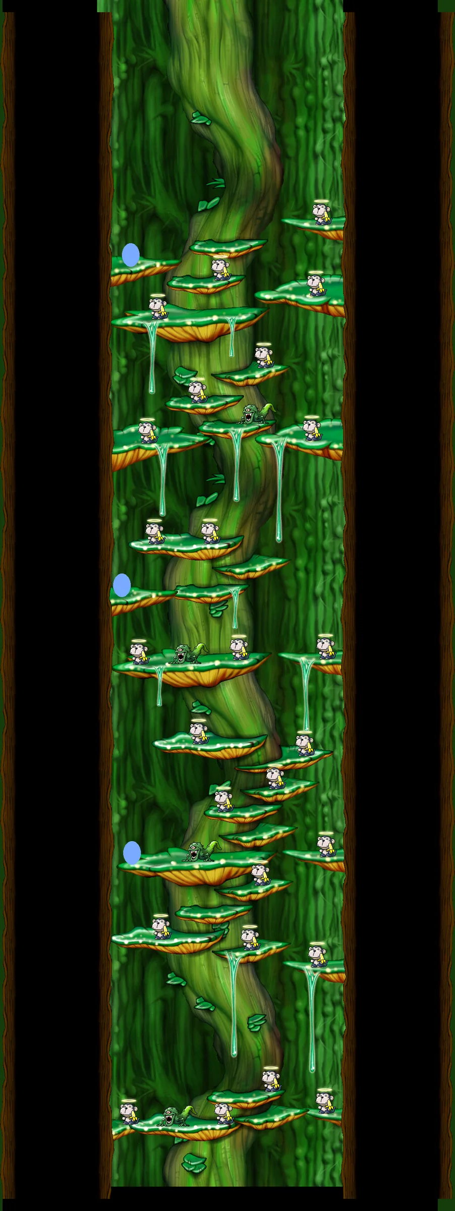 Tree Dungeon, Monkey Forest IIのマップ