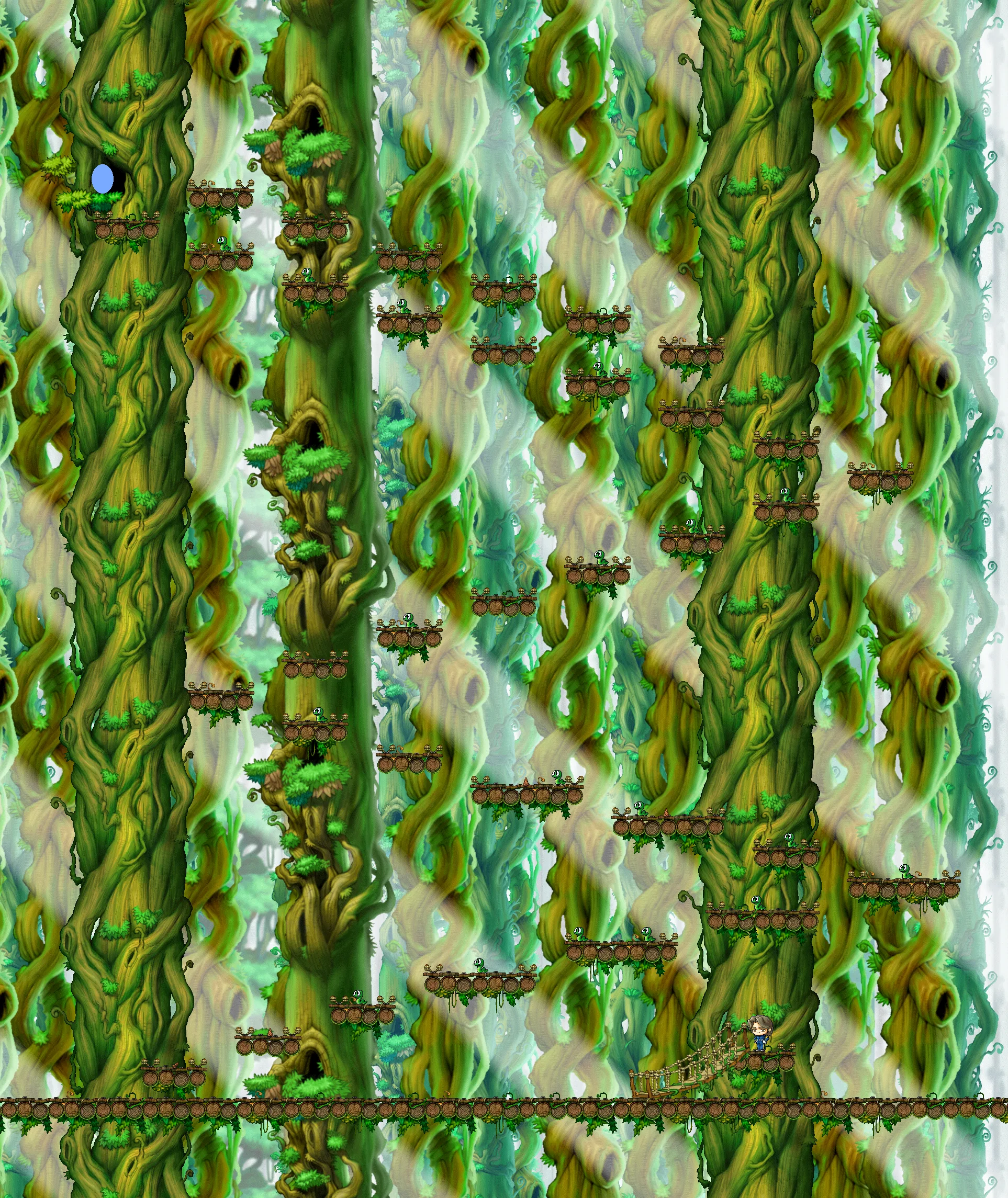 Map of The Forest of Patience <Step 4>