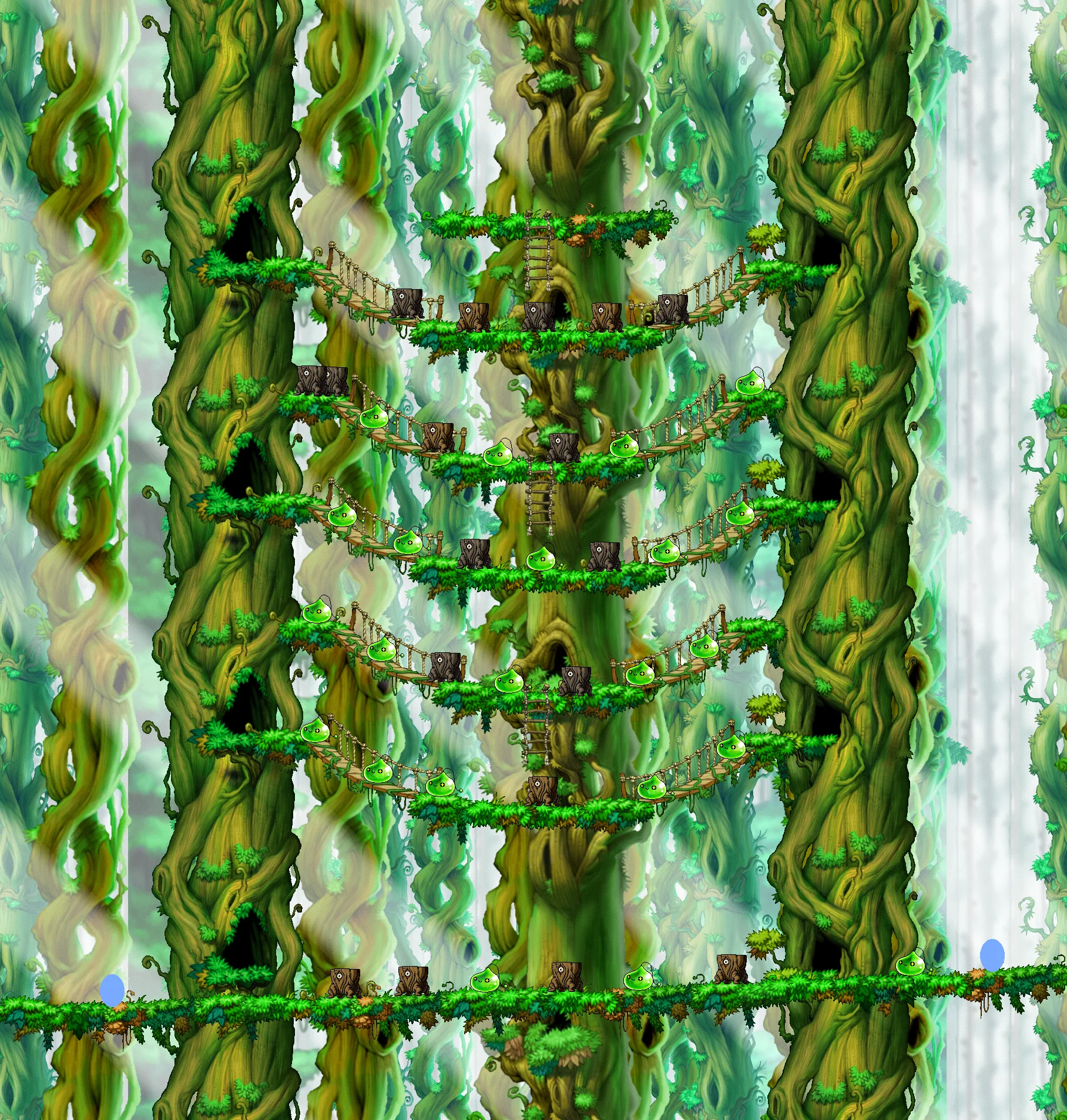 The Tree That Grew Iのマップ