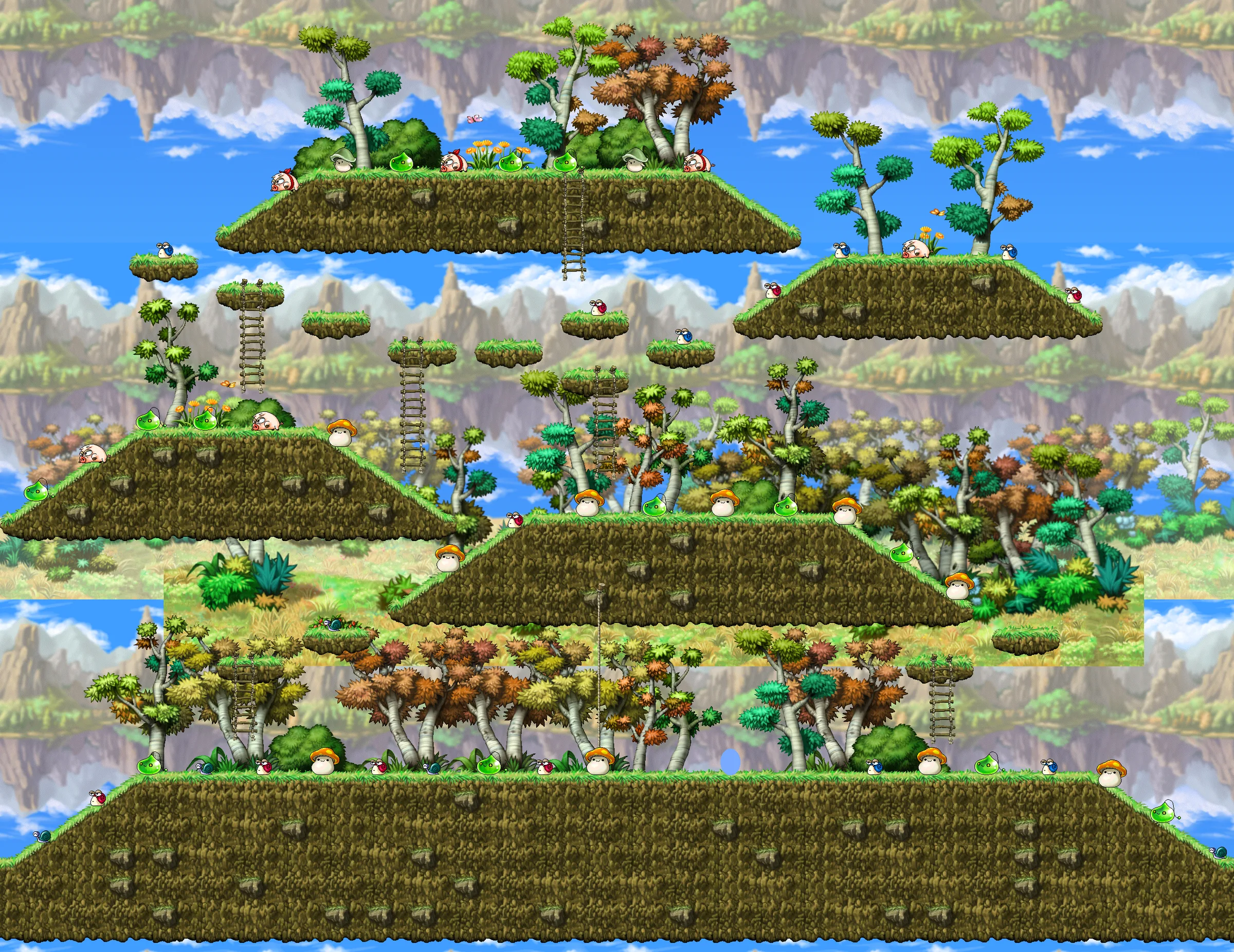 Kerning City Middle Forest III 맵