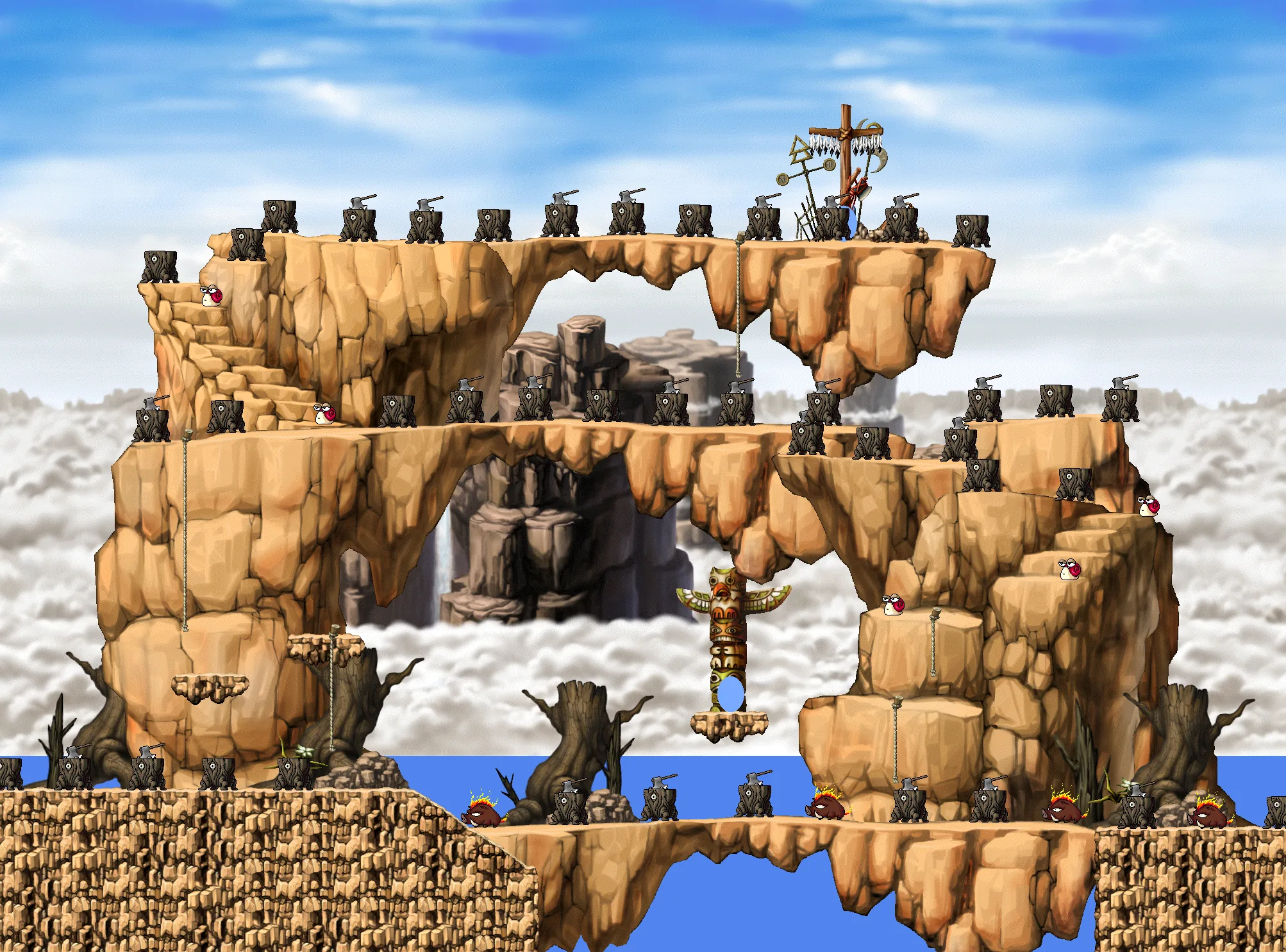 East Rocky Mountain Vのマップ