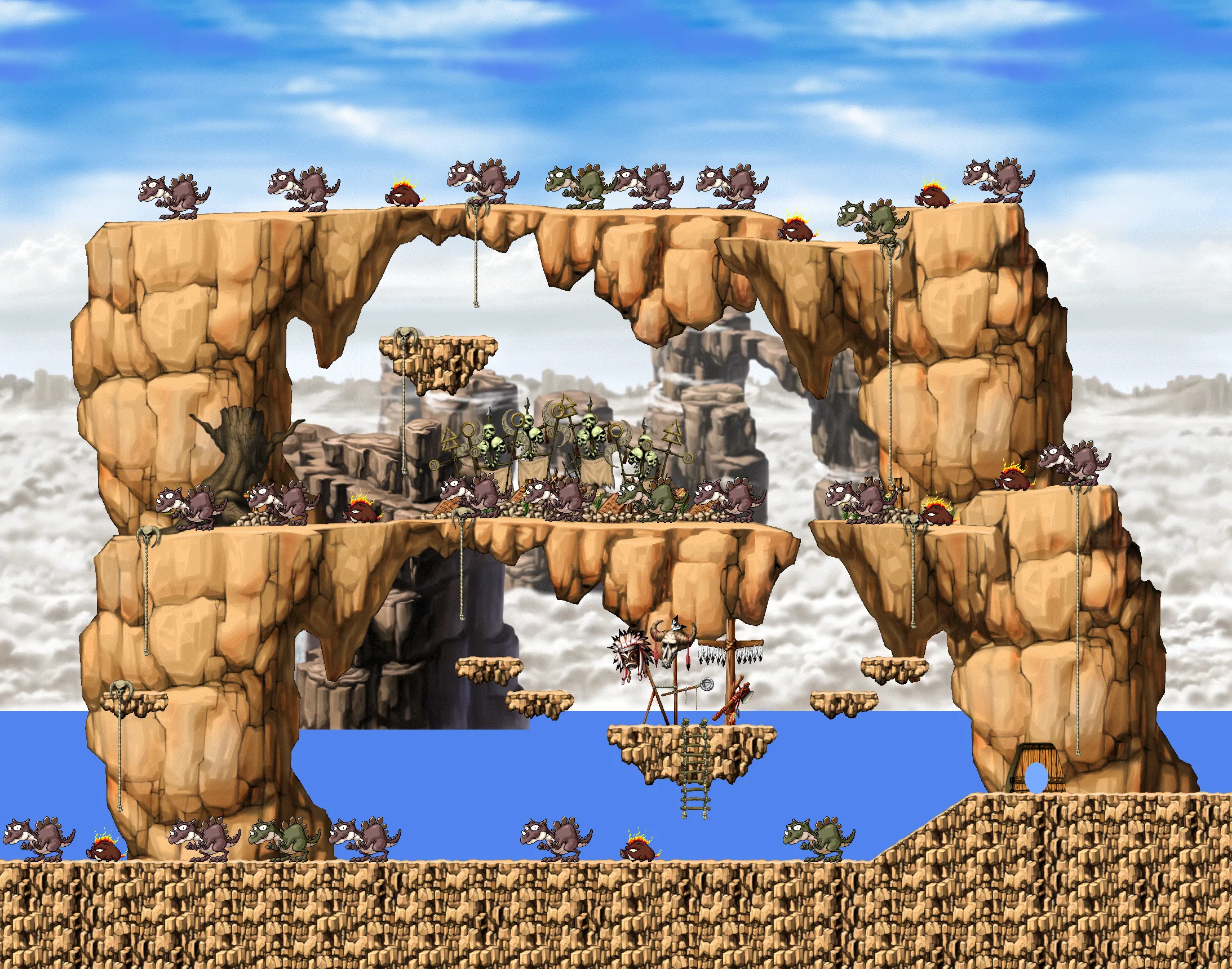 Dangerous Valley II 地图