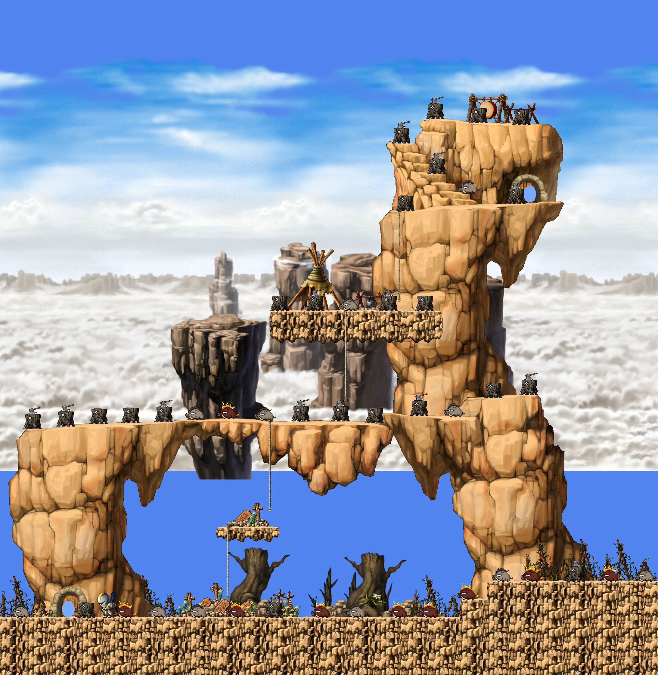 Perion Dungeon Entrance 地图