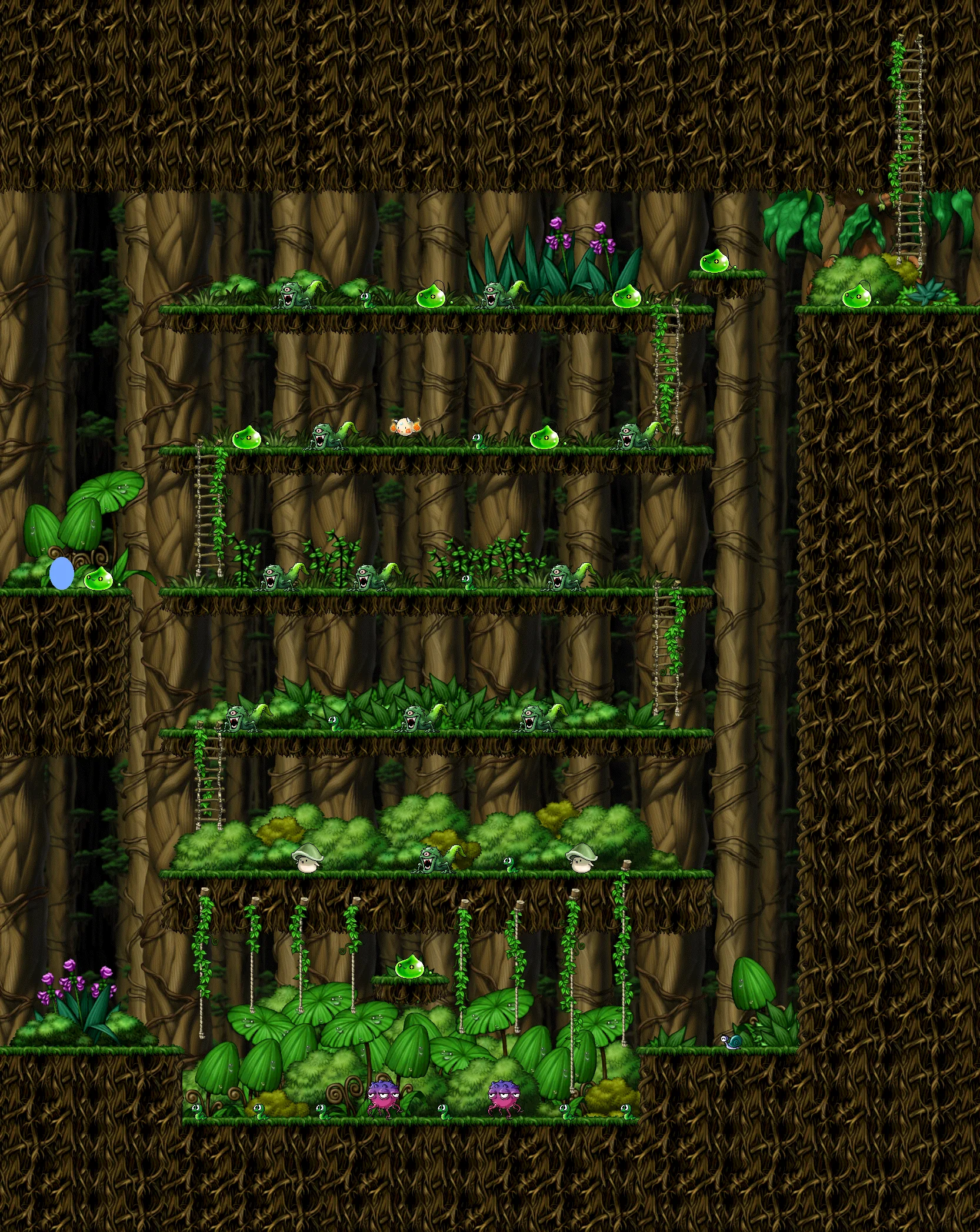 Hunting Ground in the Deep Forest I 맵