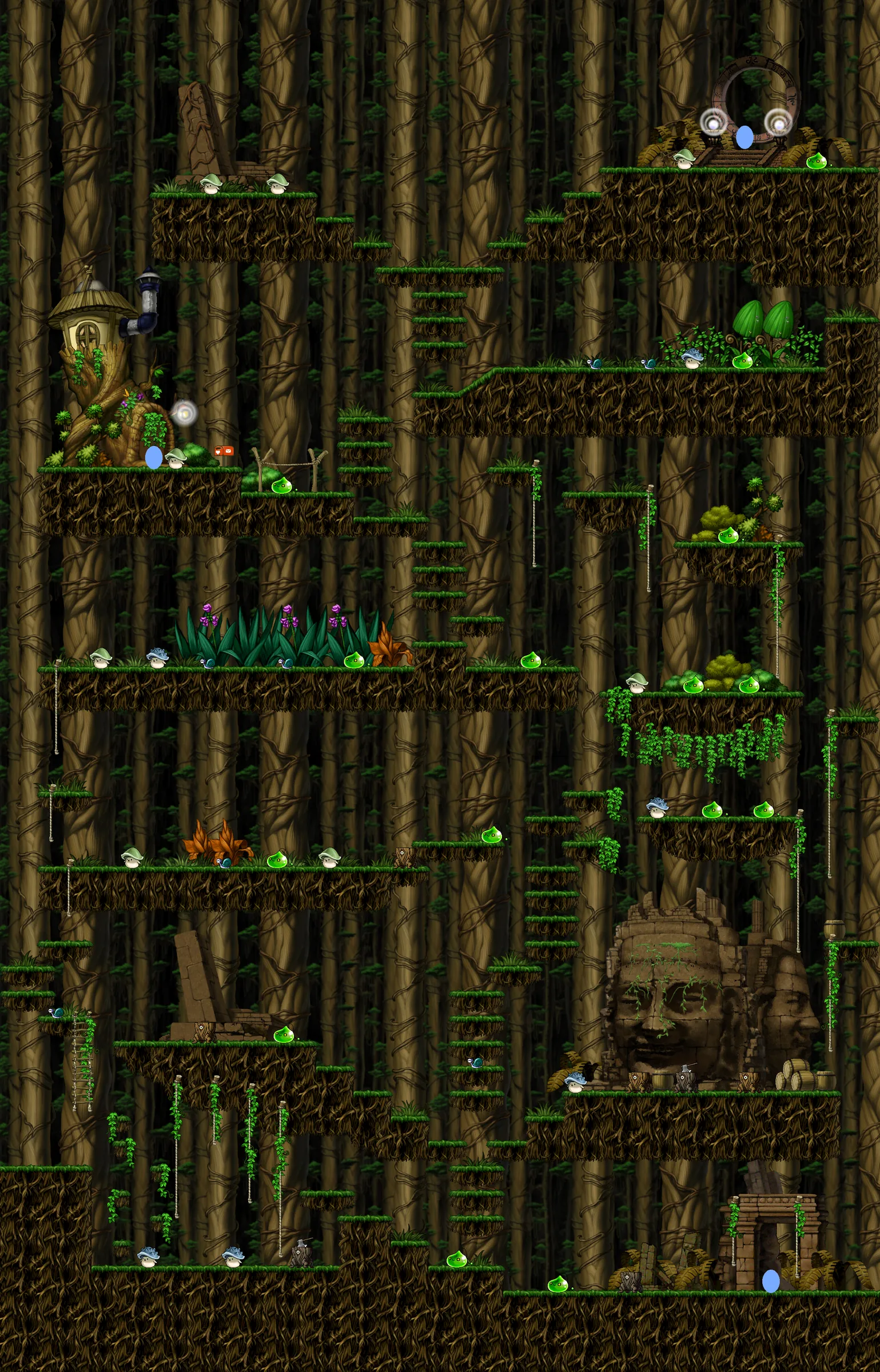 Deep Forest 地图