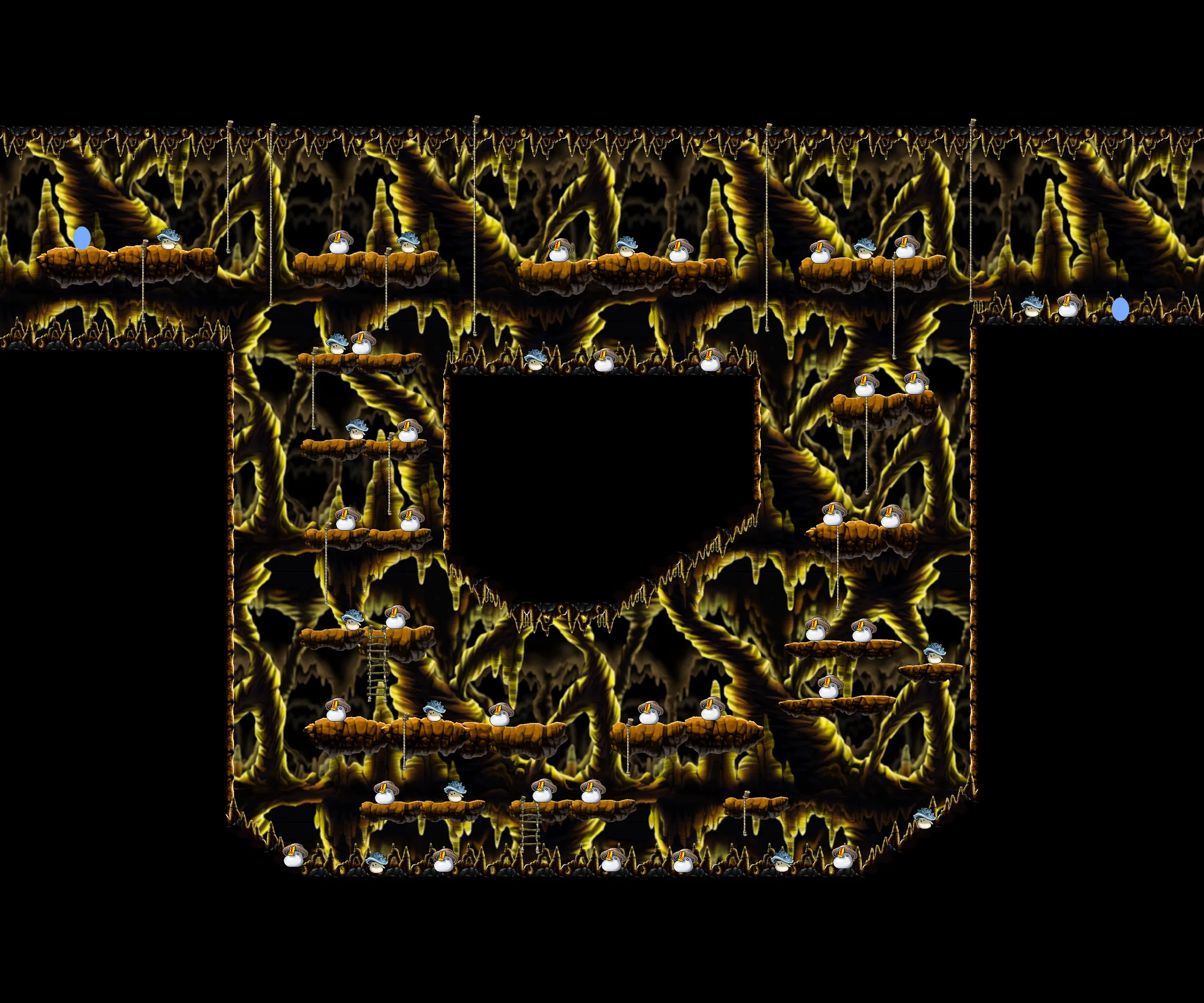 Ant Tunnel IIのマップ