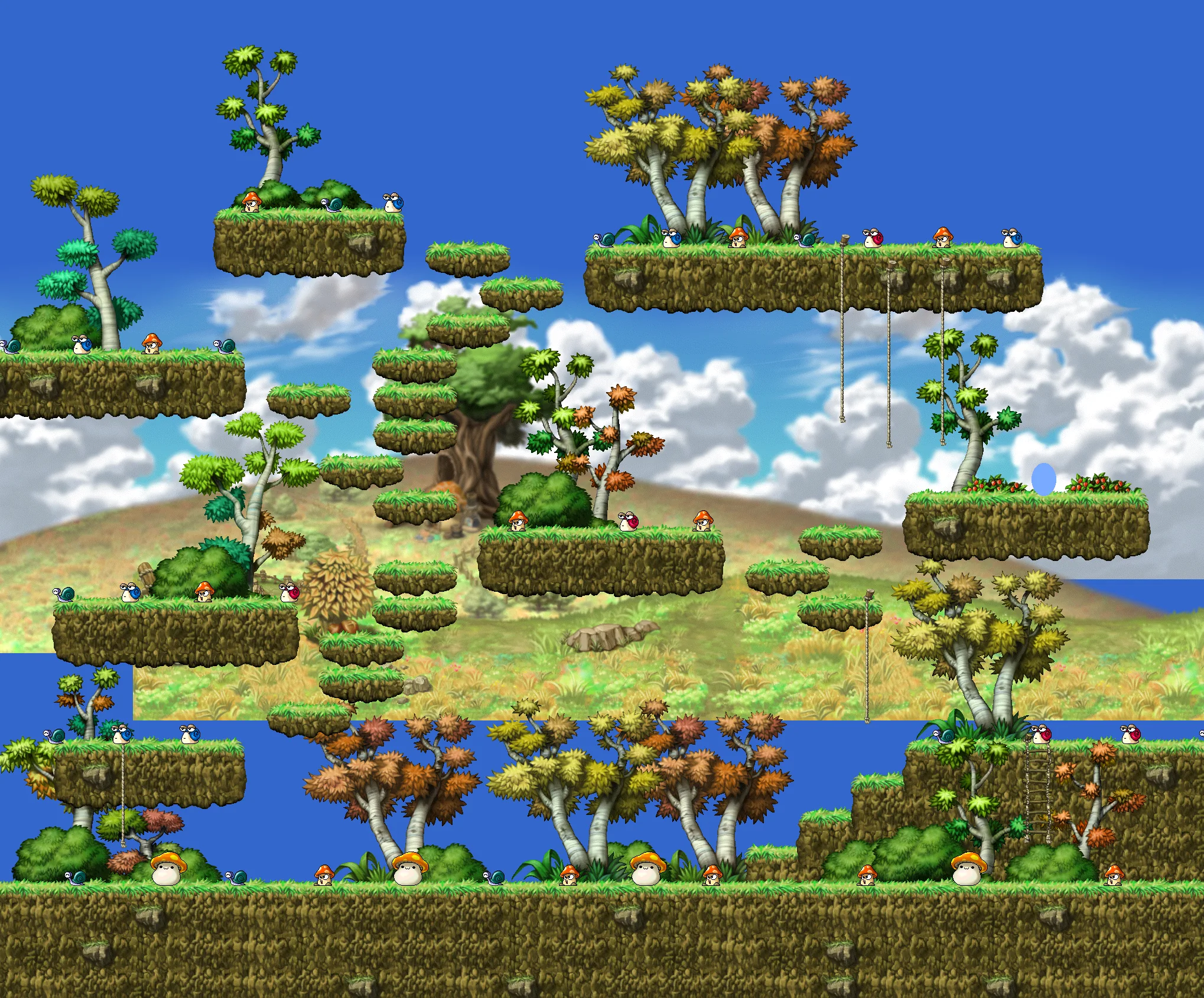 In a Small Forestのマップ