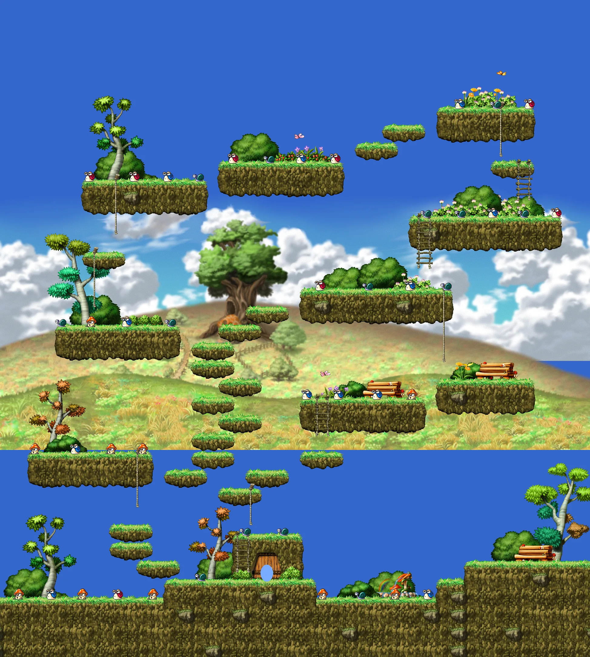 Hunting Ground Middle of the Forest Iのマップ