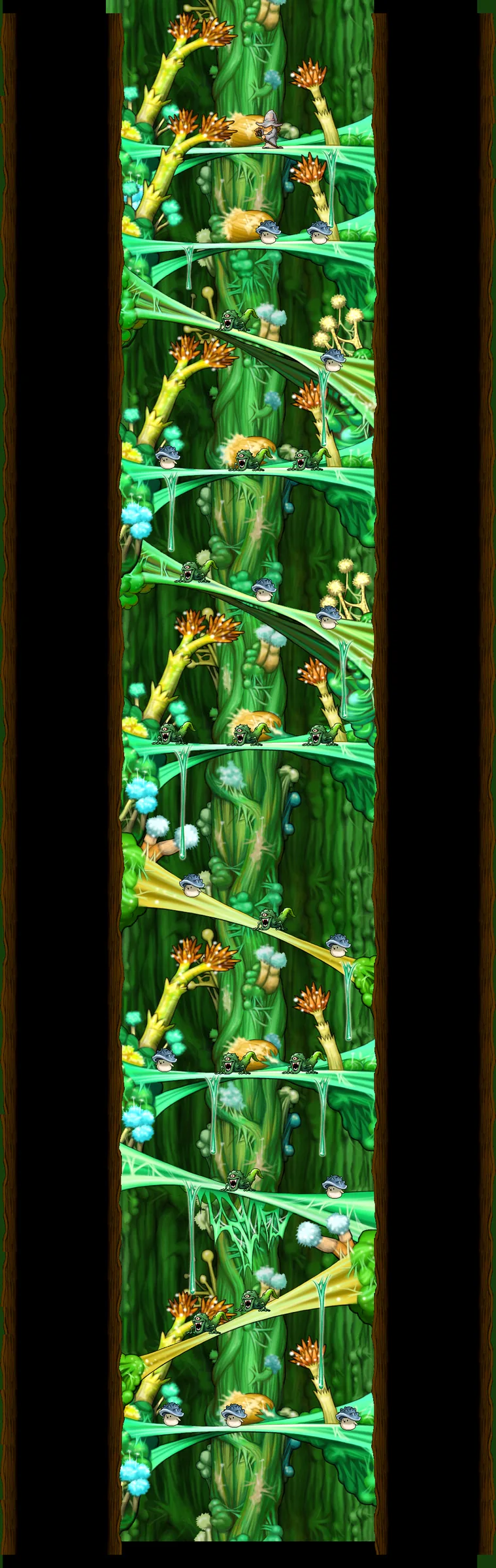 Magician's Tree Dungeonのマップ