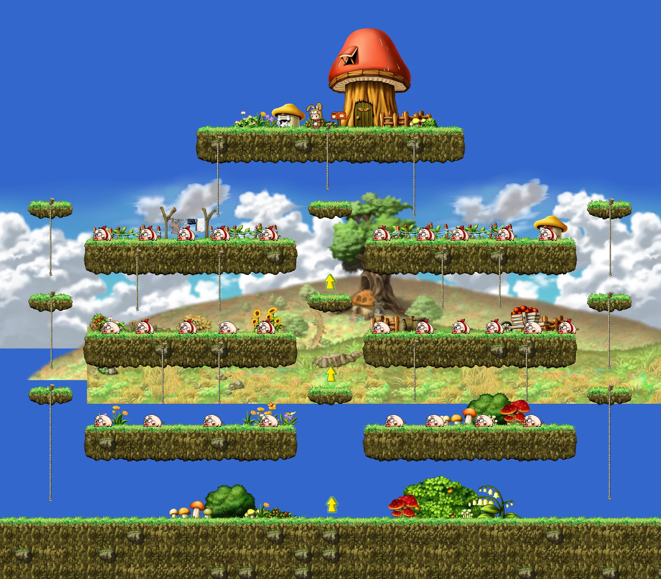Pig Town 地图
