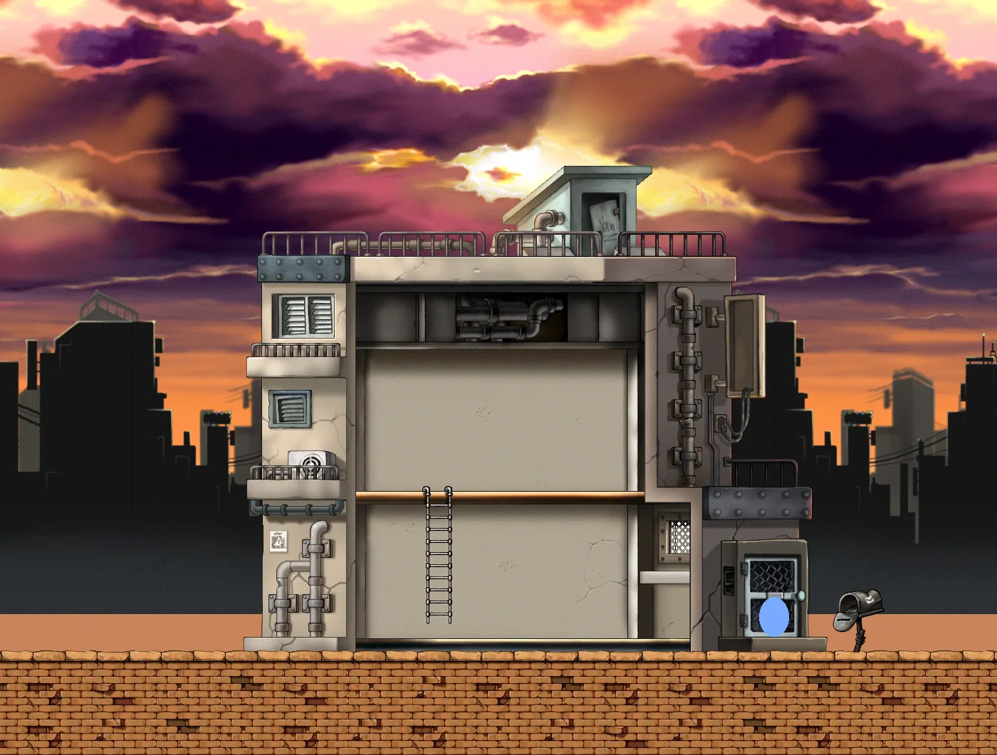 Backalley Semi-Basement 地图