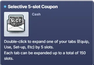 Screenshot 1 of Selective 5-slot Coupon