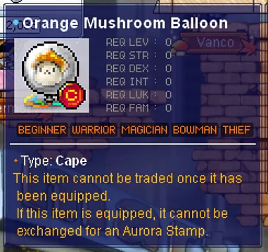Screenshot 1 of Orange Mushroom Balloon
