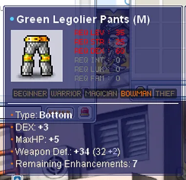 Green Legolier Pantsのスクリーンショット1