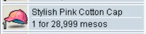 Screenshot 1 of Stylish Pink Cotton Cap