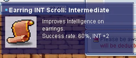 Screenshot 1 of Earring INT Scroll: Intermediate